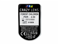 CRAZY LENS - Forest Children - dioptrické jednodenní (2 čočky)