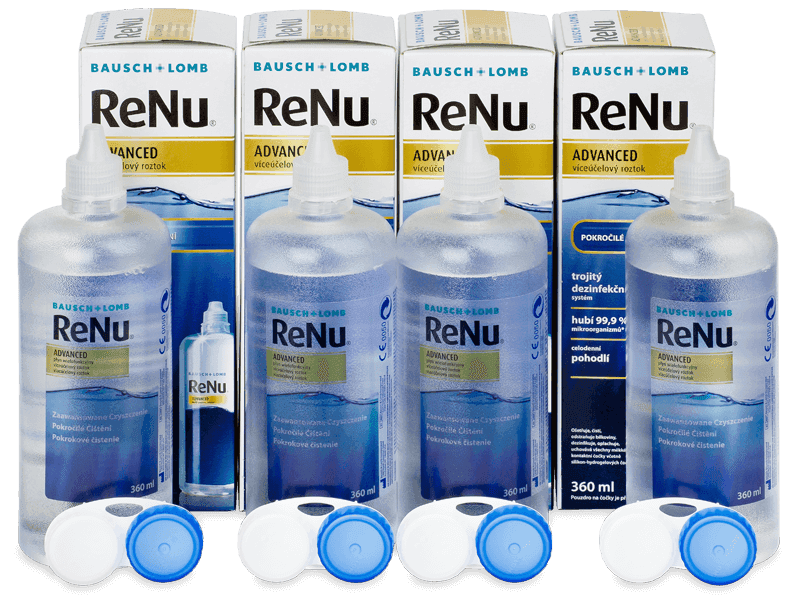Roztok ReNu Advanced 4x 360 ml 