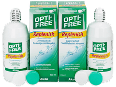 Roztok OPTI-FREE RepleniSH 2 x 300 ml