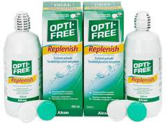 Roztok OPTI-FREE RepleniSH 2 x 300 ml 