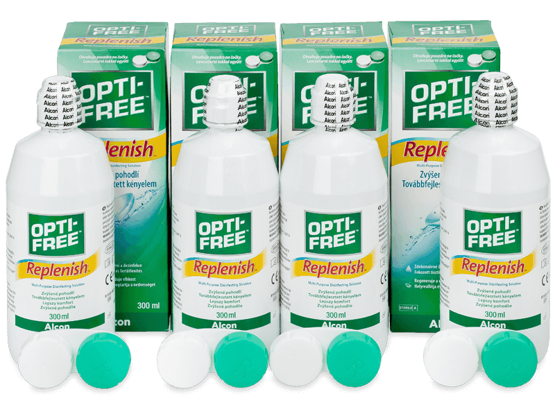 Roztok OPTI-FREE RepleniSH 4x 300 ml 
