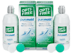 Roztok OPTI-FREE PureMoist 2 x 300 ml 