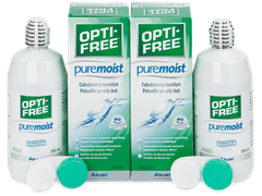 Roztok OPTI-FREE PureMoist 2 x 300 ml 