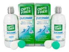 Roztok OPTI-FREE PureMoist 2 x 300 ml 