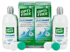Roztok OPTI-FREE PureMoist 2x 300 ml 