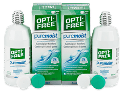 Roztok OPTI-FREE PureMoist 2 x 300 ml 