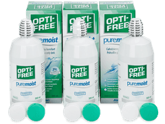 Roztok OPTI-FREE PureMoist 3 x 300 ml 