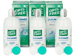 Roztok OPTI-FREE PureMoist 3x 300 ml 