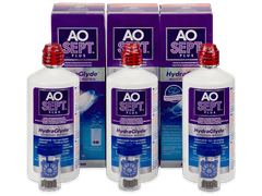 Roztok AO SEPT PLUS HydraGlyde 3x 360 ml 