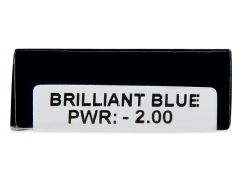 TopVue Daily Color - Brilliant Blue - dioptrické jednodenní (2 čočky)
