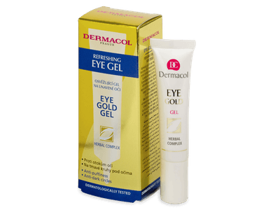 Dermacol oční gel na unavené oči Eye gold 15 ml