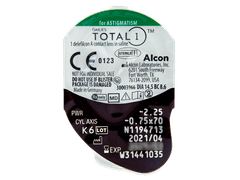 Dailies TOTAL1 for Astigmatism (90 čoček)