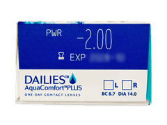 Dailies AquaComfort Plus (30 čoček)