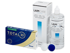 TOTAL30 for Astigmatism (3 čočky) + roztok Laim Care 400 ml