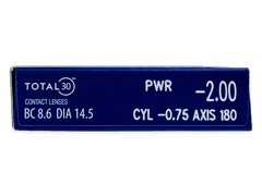 TOTAL30 for Astigmatism (6 čoček)