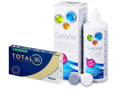 TOTAL30 for Astigmatism (6 čoček) + roztok Gelone 360 ml
