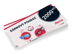 Dárkový poukaz na čočky a brýle v hodnotě 2000 Kč