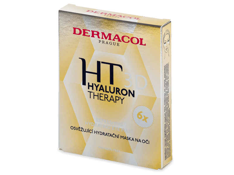 Dermacol hydratační maska na oči 3D Hyaluron Therapy 6x 6 g 