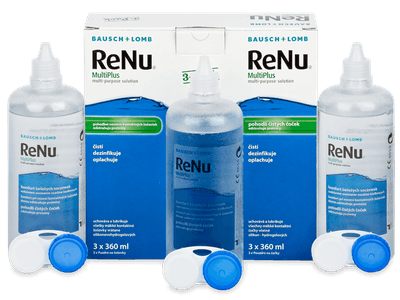 Roztok ReNu MultiPlus 3 x 360 ml 