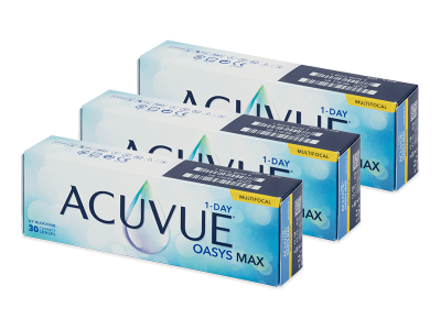 Acuvue Oasys Max 1-Day Multifocal (90 čoček)