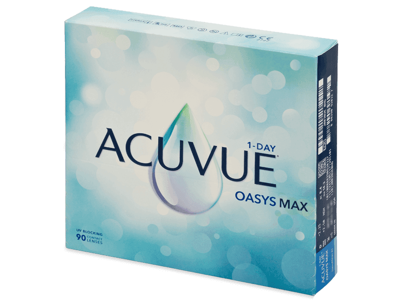 Acuvue Oasys Max 1-Day (90 čoček)