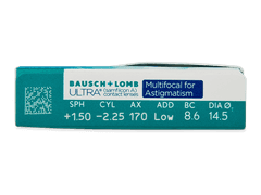 Bausch + Lomb ULTRA Multifocal for Astigmatism (6 čoček)