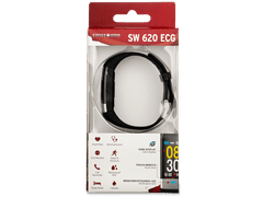 Fitness náramek Swisstone SW 620 ECG černý 