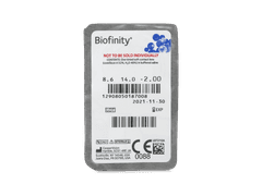 Biofinity (3 čočky)