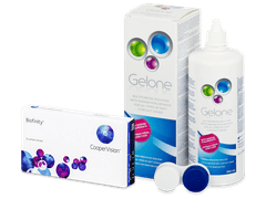 Biofinity (6 čoček) + roztok Gelone 360 ml